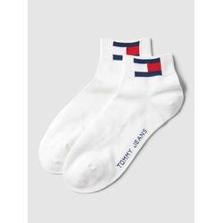 Sneakersocken mit Logo-Print im 2er-Pack