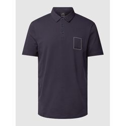 Regular Fit Poloshirt mit Label-Detail