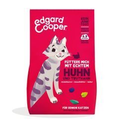 Edgard & Cooper Katze Trockenfutter Senior Huhn & Truthahn 2kg