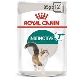 ROYAL CANIN INSTINCTIVE 7+ Nassfutter in Soße für ältere Katzen 12x85g