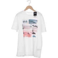 Quiksilver Herren T-Shirt, weiß, Gr. 46