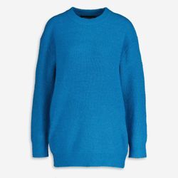 Blauer Pullover