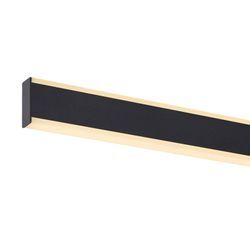 SLV One Linear LED-Hängeleuchte, 104 cm, schwarz