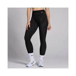 MP Damen Tempo Nahtlose Linear-Leggings – Schwarz - L