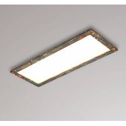 Quitani LED-Panel Aurinor, goldfarbig, 86 cm