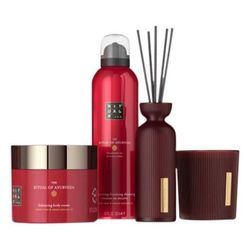 RITUALS Rituale The Ritual Of Ayurveda Geschenkset Body Cream 200 ml + Foaming Shower Gel 200 ml + Mini Fragrance Sticks 70 ml + Scented candle 140 g