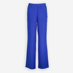 Dunkelblaue Hose mit hohem Bund