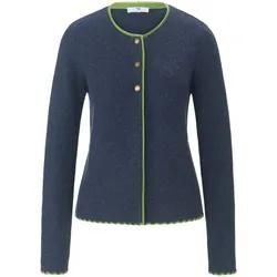 Strickjacke Peter Hahn blau, 36