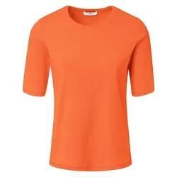 Rundhals-Shirt Peter Hahn orange, 50