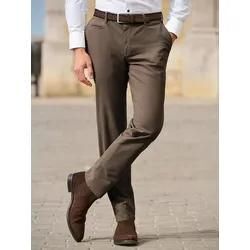 Flatfront-Chino Modell Fabio Brax Feel Good braun, 54