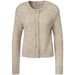 Strickjacke überschnittener Schulter Peter Hahn beige, 52