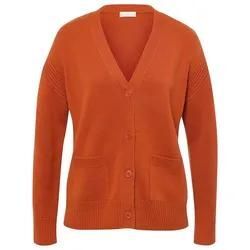 Strickjacke V-Ausschnitt include orange, 40