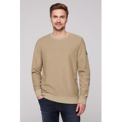 Sweater CAMP DAVID Gr. 4XL, braun (tan), Herren, Material: 100% Baumwolle, bedruckt, Sweatshirts, aus Baumwolle