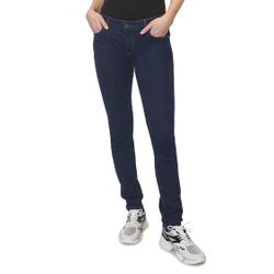 Slim-fit-Jeans MARC O'POLO "aus stretchigem Bio-Baumwolle-Mix" Gr. 25, Länge 32, blau Damen Jeans