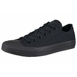 Sneaker CONVERSE "Chuck Taylor All Star Seasonal Ox Monocrome" Gr. 36,5, schwarz (black, monochrome) Schuhe