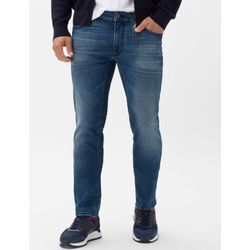 5-Pocket-Jeans BRAX "Style CHUCK", Herren, Gr. 32, Länge 30, blau (vintage), 92% Baumwolle, 6% Elastomultiester, 2% Elasthan, Jeans