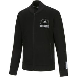 Bomberjacke ADIDAS PERFORMANCE "Boxwear Trad Bomber Style Lite Jacket" Jacken Gr. L, schwarz Herren