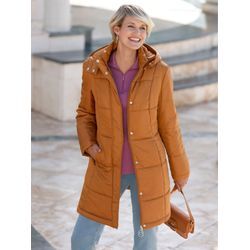 Steppjacke CLASSIC BASICS Gr. 38, braun (cognac) Damen Jacken