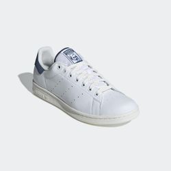 Sneaker ADIDAS ORIGINALS "STAN SMITH", Gr. 38, weiß (cloud weiß, core weiß, preloved ink), Leder, sportlich, Schuhe