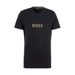 T-Shirt BOSS "T-Shirt special" Gr. L, schwarz (black 006) Herren Shirts mit Rundhalsausschnitt