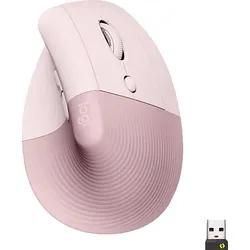 LOGITECH Lift Vertikale Ergonomische Maus, Rose