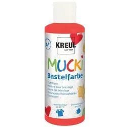 KREUL Bastelfarbe MUCKi rot 80ml Flasche