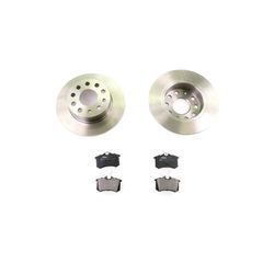 VAICO Bremsensatz, Scheibenbremse EXPERT KITS + hinten rechts links voll 253mm für SKODA VW SEAT AUDI VAG 6C0698451A 1K0615601AB 1J0698451K V10-90004