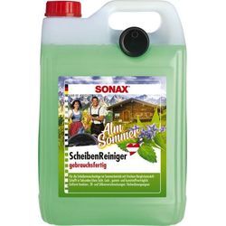 SONAX Scheibenreiniger gebrauchsfertig AlmSommer 5l Reiniger, Scheibenreinigungsanlage 03225000