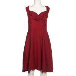 Lindy Bop Damen Kleid, bordeaux, Gr. 38