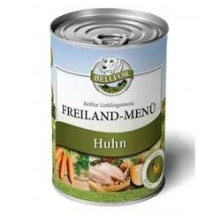 Bellfor Hundefutter Nass mit Huhn Freiland-Menü 400 g 400 g