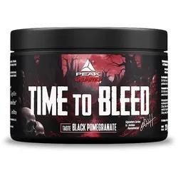 PEAK Time to Bleed - 225g - Geschmack Black Pomegranate I 15 Portionen I Pre-Workout Booster für Fokus, Konzentration & Energie I mit Zynamite®, Cognizin® und enXtra I erhöhter Koffeingehalt