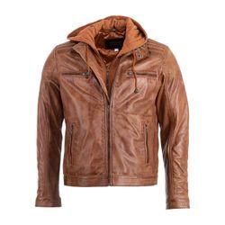 JCC Lederjacke Herren, braun