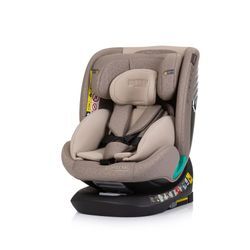 Chipolino i-Size Kindersitz Supreme (40-150 cm) verstellbar 360° drehbar Isofix beige