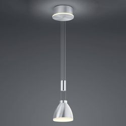 LED-Hängeleuchte Leni, 1-flg., nickel matt