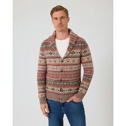 Cardigan mit Jacquard-Muster