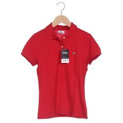 Lacoste Damen Poloshirt, rot, Gr. 38