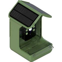 Braun Phototechnik Bird Cam 130 Solar Wildkamera mit Futterspender Grün