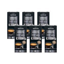 Kaffeekapseln Espresso Ristretto 6 x 104 g (Aluminium)