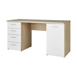 Höffner Schreibtisch Newa ¦ holzfarben ¦ Maße (cm): B: 145 H: 76 T: 60