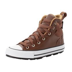 Sneaker CONVERSE "CHUCK TAYLOR ALL STAR BERKSHIRE BOOT WATER-REPELLENT" Gr. 37, braun (bear nap/toadstool tan/white) Schuhe