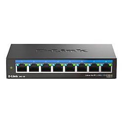 D-Link DMS 108 - Switch - unmanaged - 8 x 10/100/1000/2.5G - Desktop, wandmontierbar