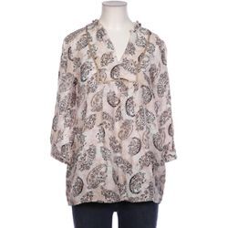 Emily van den Bergh Damen Bluse, beige, Gr. 36