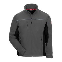 Softshelljacke Nitras motion tex light 7152 Grau / Schwarz Gr. l