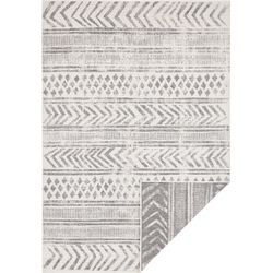 Teppich NORTHRUGS "BIRI Wendeteppich" Teppiche Gr. B: 240cm, 5mm, L: 340cm, beige (creme, grau) In-& Outdoor, Wetterfest, Balkon, Läufer, Wohnzimmer, Wasserfest, Boho