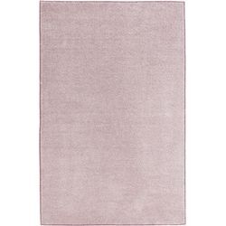 Teppich HANSE HOME "Pure 100 Kurzflor" Gr. 3, rosa, B:140cm H:13mm L:200cm, Kunstfaser, Teppiche, Kurzflor, Unifarben, Läufer, Modern, Wohnzimmer, Kinderzimmer, Flur