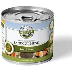 Bellfor Hundefutter Nass mit Insekten - Landgut-Menü 200 g