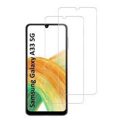 Schutzfolie Samsung Galaxy A33 5G Gehärtetes Glas - Gehärtetes Glas - Transparent