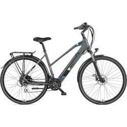 E-Bike TELEFUNKEN "Expedition XC940" Gr. 50, grau (granit), E-Bikes, 50cm, 28 Zoll (71,12cm), Trekking Elektrofahrrad, Damen, 28 Zoll, 36 V 417,6 Wh Akku, Pedelec