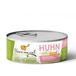 I love my cat Kitten Nassfutter mit Huhn 100 g 100 g