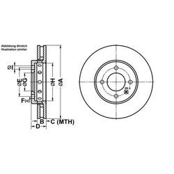 ATE Bremsensatz-Vorderachse Bremsensatz, Scheibenbremse vorne rechts links belüftet 256mm für SKODA SEAT VAG 1S0698151B 6C0698151B 5C0698151 IJF1418K3